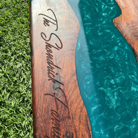 Olive Wood Epoxy Serving Tray thumbnail