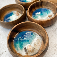Ocean Dream Resin Wood Bowl thumbnail