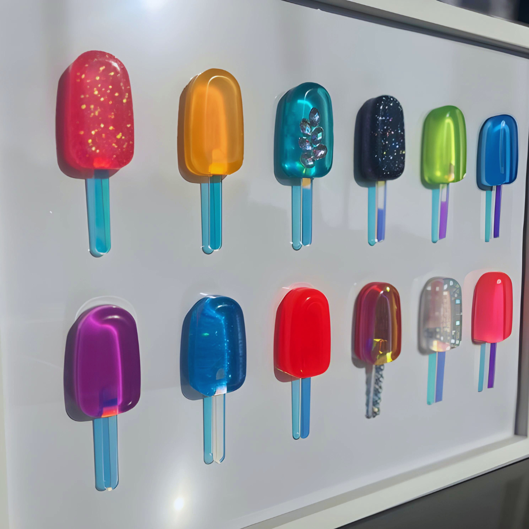 Resin Popsicle Wall Art