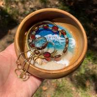 Ocean Dream Resin Wood Bowl thumbnail