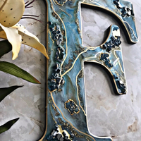 Tropical Paradise Geode Resin Letters thumbnail