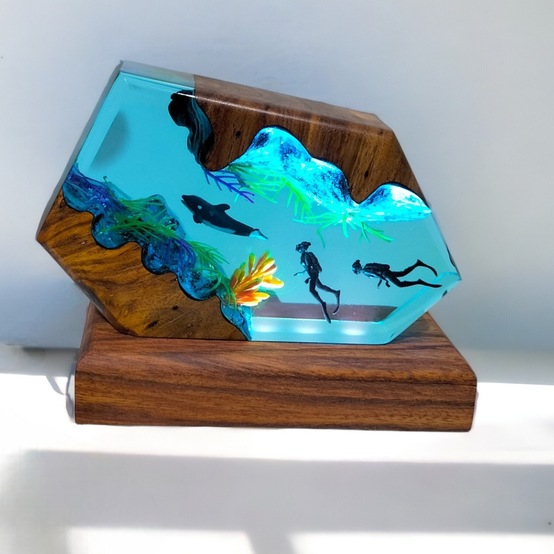 Deep Sea Epoxy Night Light