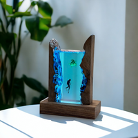 Epoxy Resin Art Custom Lamp thumbnail