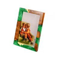 Wood&Resin Picture Frame TEMPO – Olive Green thumbnail