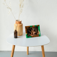 Wood&Resin Picture Frame TEMPO – Olive Green thumbnail
