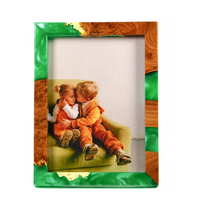 Wood&Resin Picture Frame TEMPO – Olive Green thumbnail