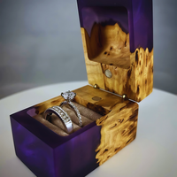 Prismatic Colors Epoxy Ring Box thumbnail