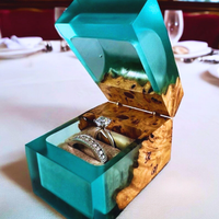 Prismatic Colors Epoxy Ring Box thumbnail