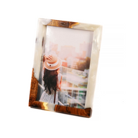 Olive Platinum Epoxy Resin Photo Frame thumbnail