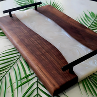 Olive Wood Epoxy Serving Tray thumbnail