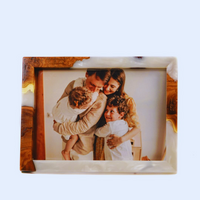 Olive Platinum Epoxy Resin Photo Frame thumbnail