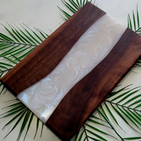 Olive Wood Epoxy Serving Tray thumbnail