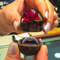 Timeless Rose Resin Ring Box thumbnail