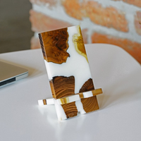 Applewood Epoxy Phone Stand thumbnail
