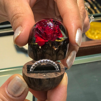 Timeless Rose Resin Ring Box thumbnail