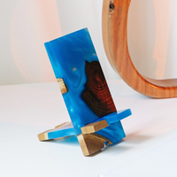 Applewood Epoxy Phone Stand thumbnail