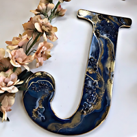Tropical Paradise Geode Resin Letters thumbnail