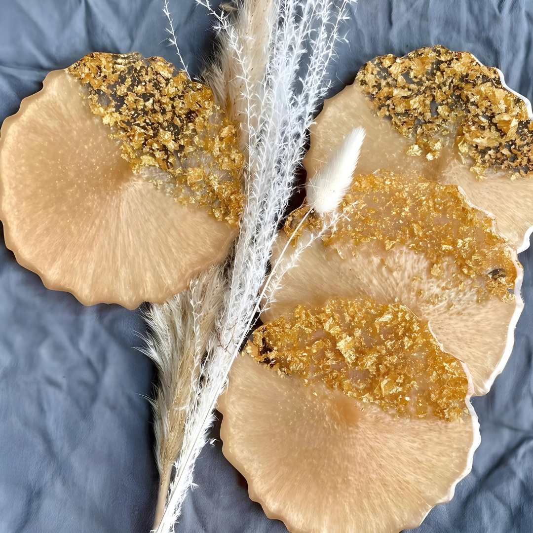Epoxy Geode Resin Coasters