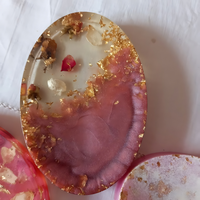 Petal Preserved Resin Soap Dish thumbnail