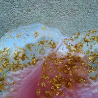 Multicolor Epoxy  Resin Coasters thumbnail