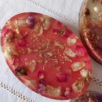 Petal Preserved Resin Soap Dish thumbnail