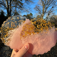 Multicolor Epoxy  Resin Coasters thumbnail