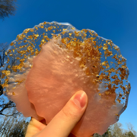 Multicolor Epoxy  Resin Coasters thumbnail