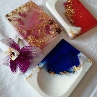 Petal Preserved Resin Soap Dish thumbnail