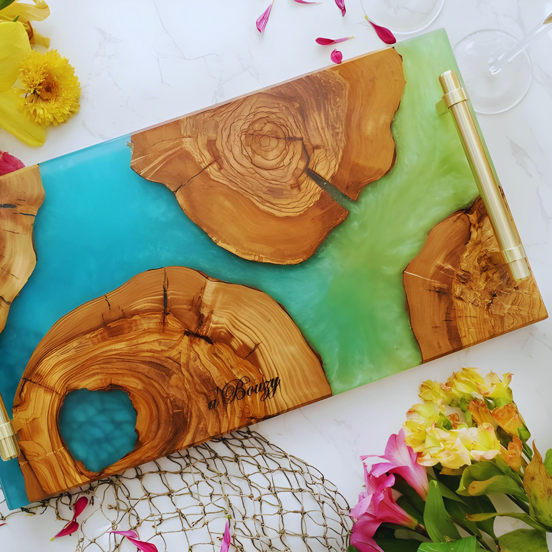 Custom Epoxy Serving Tray
