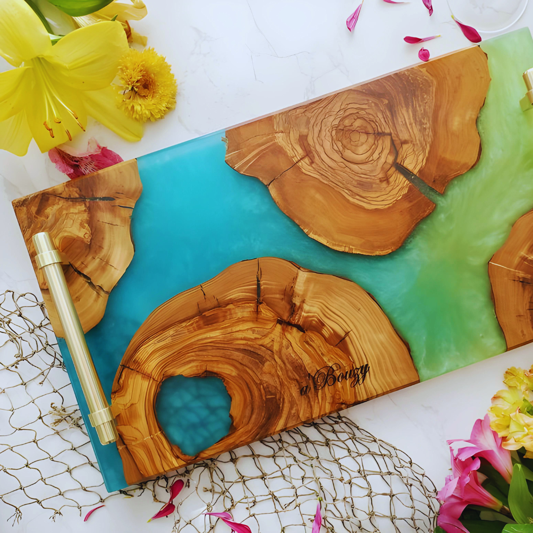 Custom Epoxy Serving Tray