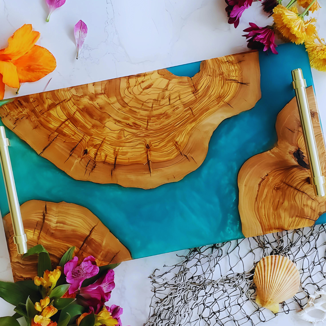 Custom Epoxy Serving Tray