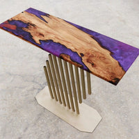 Epoxy Resin Console Table thumbnail