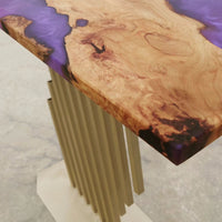Epoxy Resin Console Table thumbnail