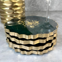Lush Leaf Epoxy Coasters thumbnail