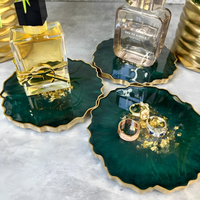 Lush Leaf Epoxy Coasters thumbnail