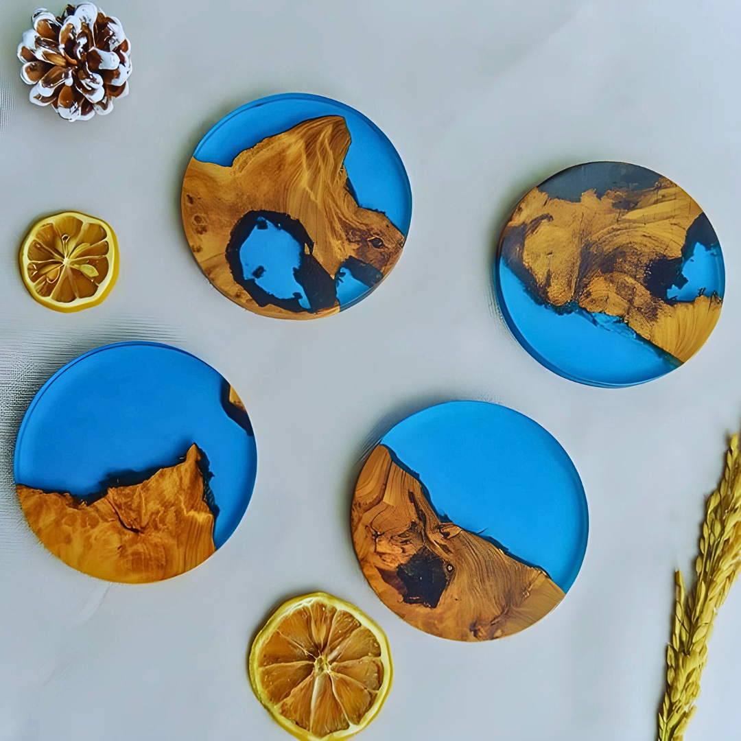 Custom Epoxy Coasters