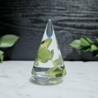 Small Flower Transparent Resin Ring Holder thumbnail