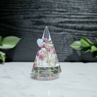 Small Flower Transparent Resin Ring Holder thumbnail