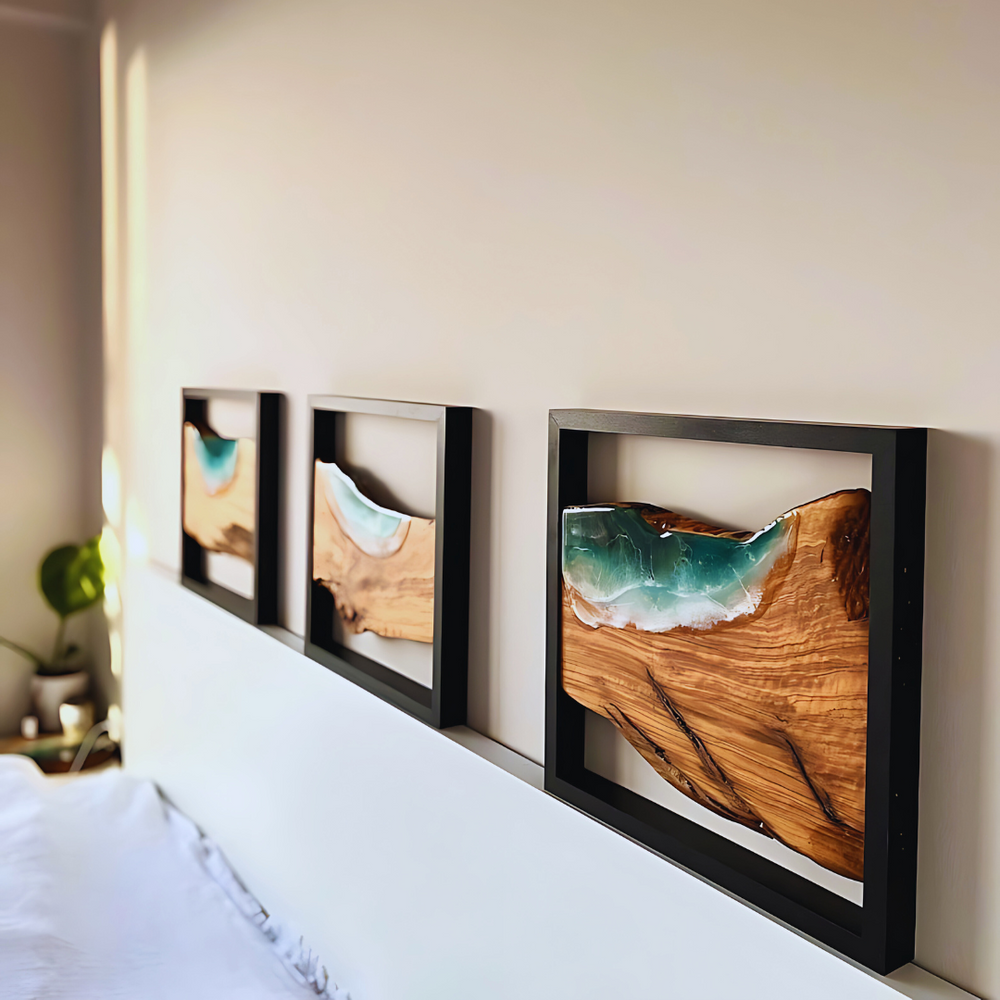 Sea Breeze Epoxy Wall Art