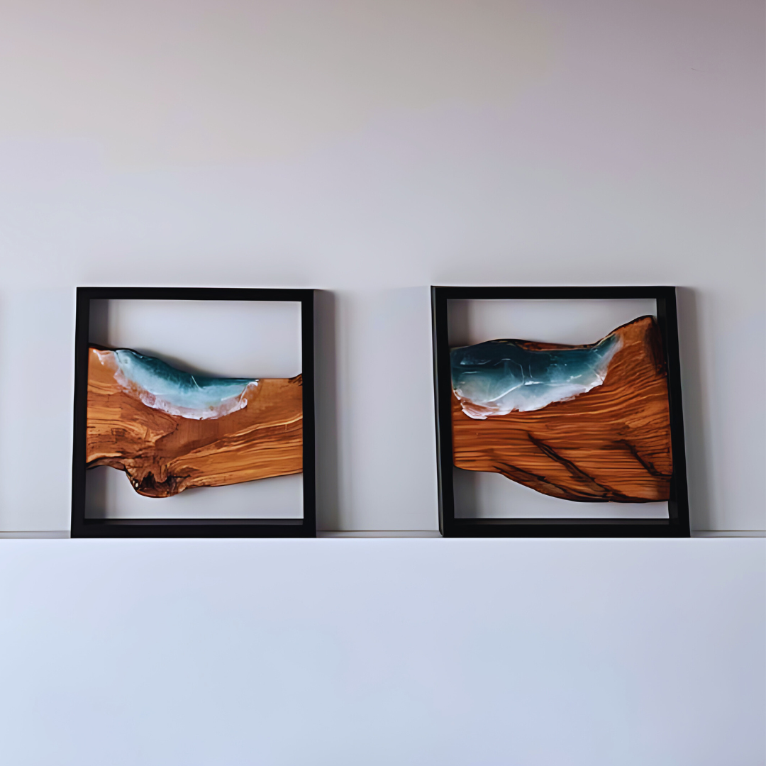 Sea Breeze Epoxy Wall Art