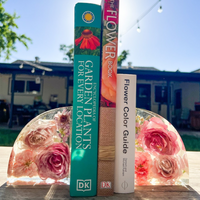 Bouquet Bliss Epoxy Bookends thumbnail