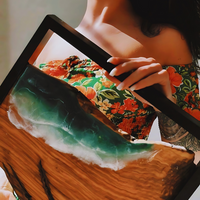 Sea Breeze Epoxy Wall Art thumbnail
