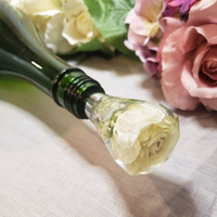 Dried Rose Bottle Resin Stopper thumbnail