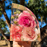 Bouquet Bliss Epoxy Bookends thumbnail