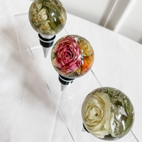 Floral Bottle Resin Stopper thumbnail