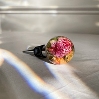 Floral Bottle Resin Stopper thumbnail
