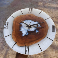 Resin Art Wall Clock thumbnail