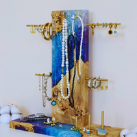 Jewelry Organizer Wood Epoxy Resin thumbnail