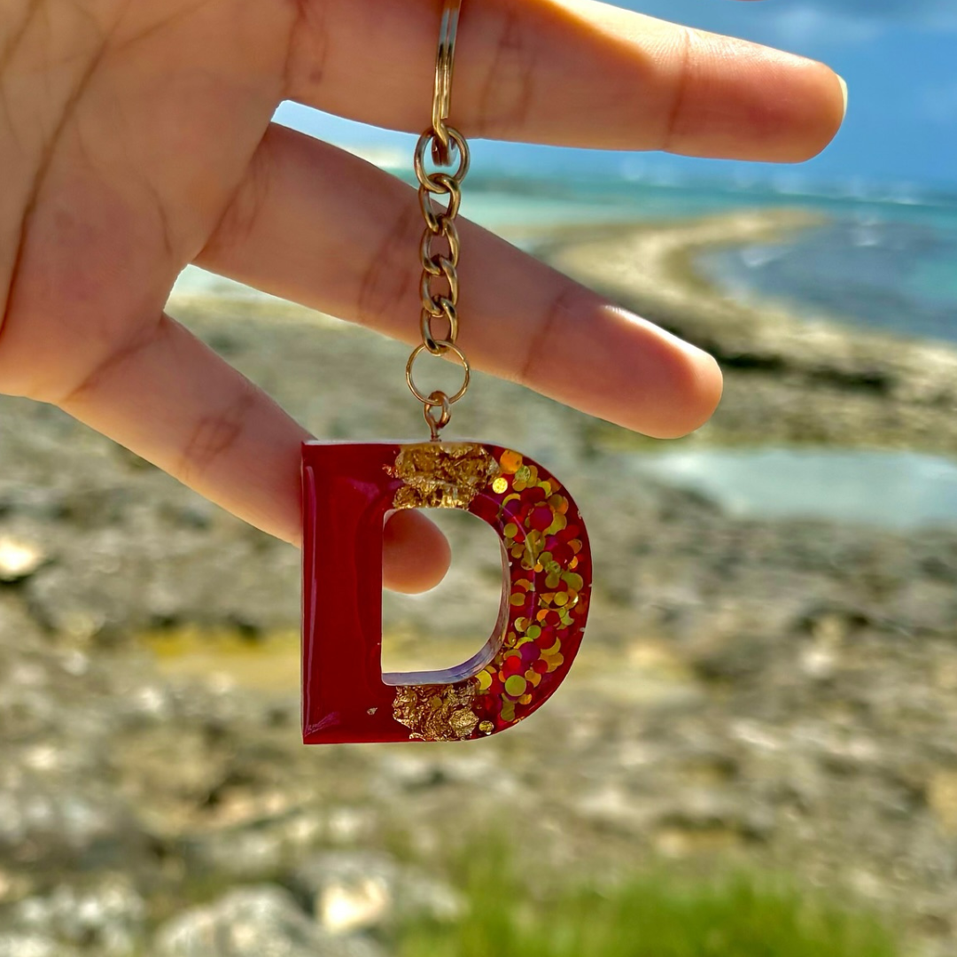 Custom Epoxy Key Rings