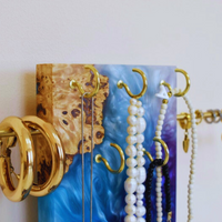 Jewelry Organizer Wood Epoxy Resin thumbnail
